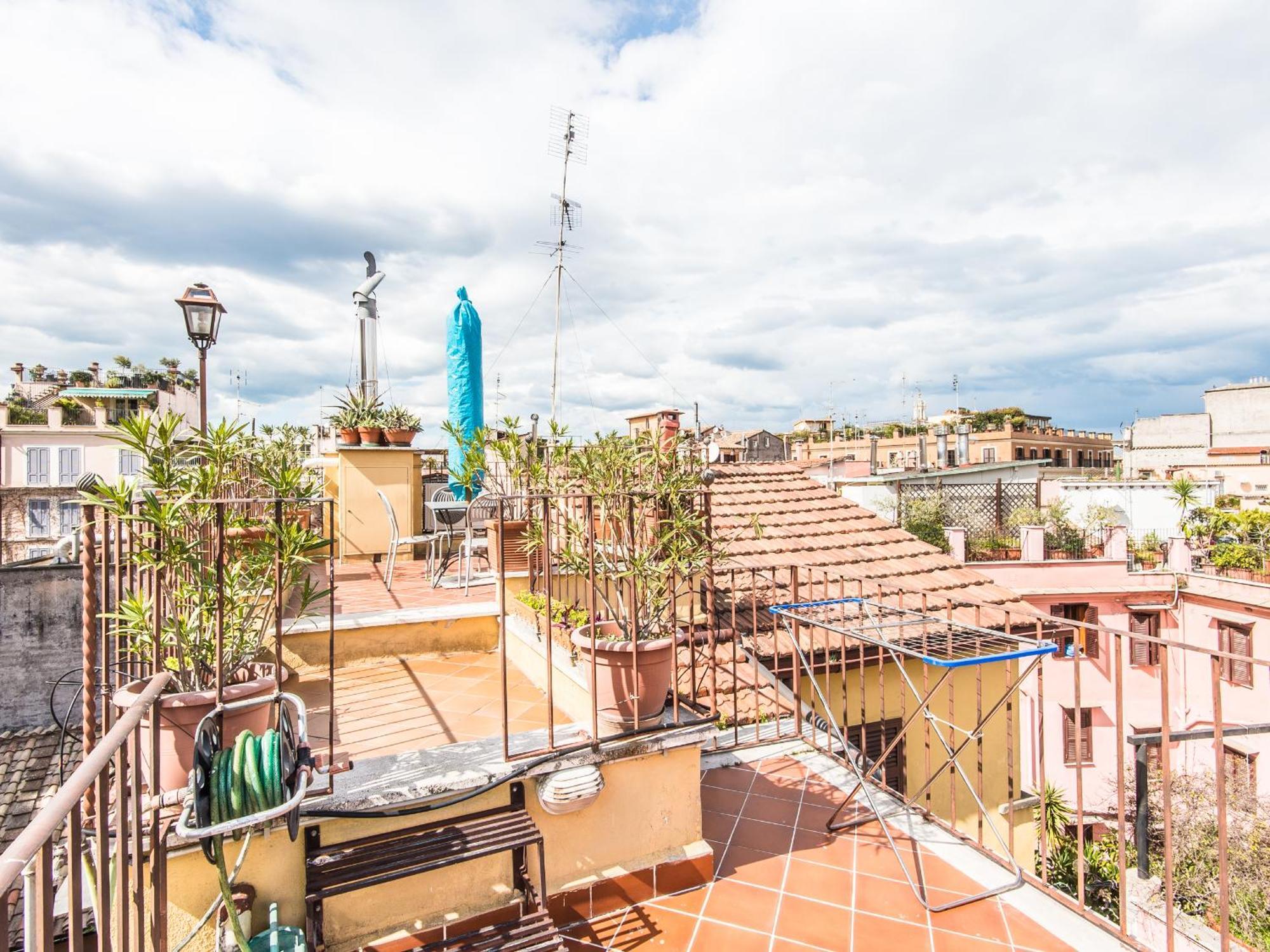 Pallaro Terrace Apartment Rzym Zewnętrze zdjęcie